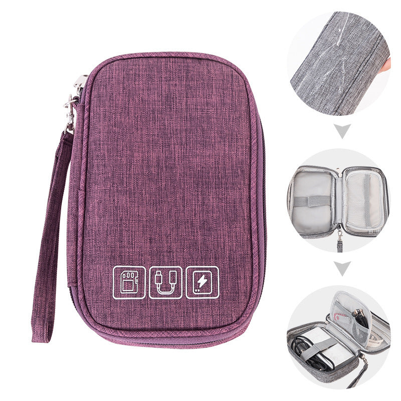 Multi-Function Digital Bag, Power Bank, Data Cable Storage Bag