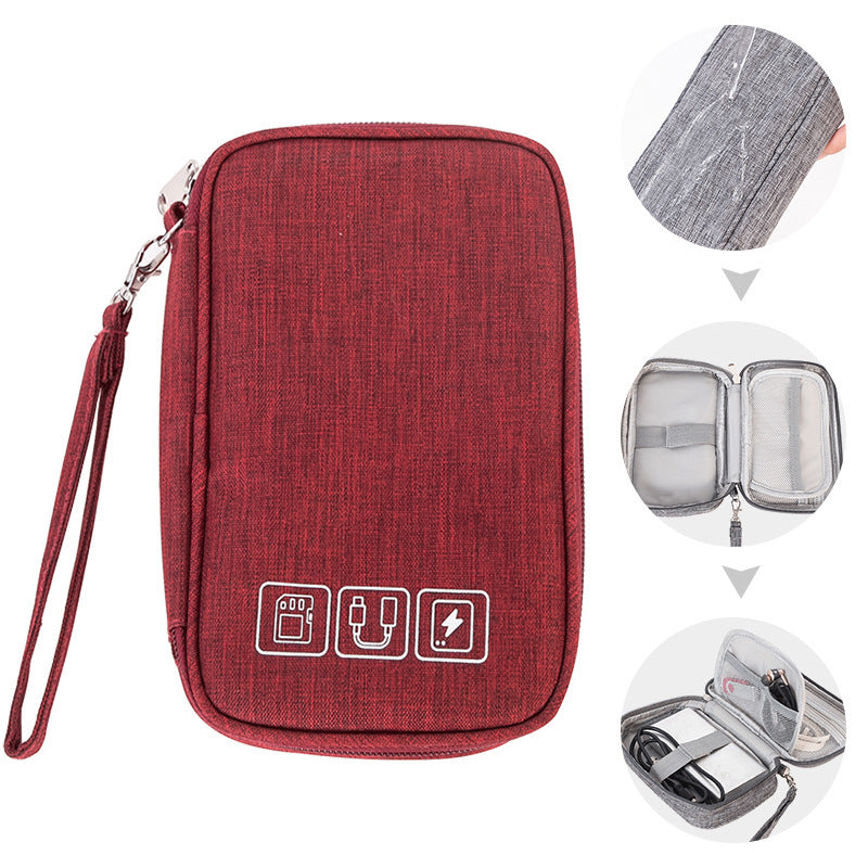 Multi-Function Digital Bag, Power Bank, Data Cable Storage Bag