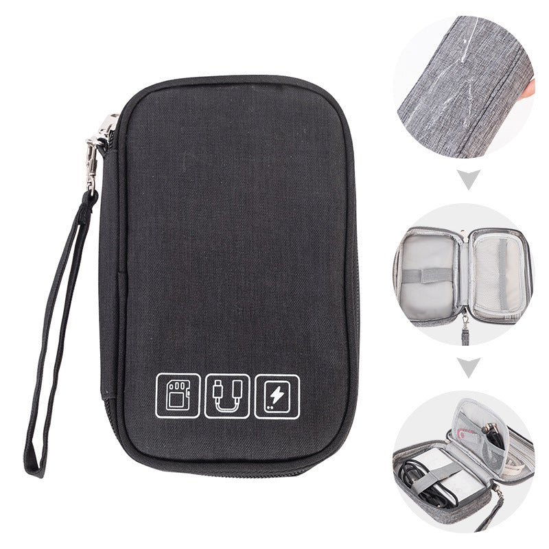 Multi-Function Digital Bag, Power Bank, Data Cable Storage Bag