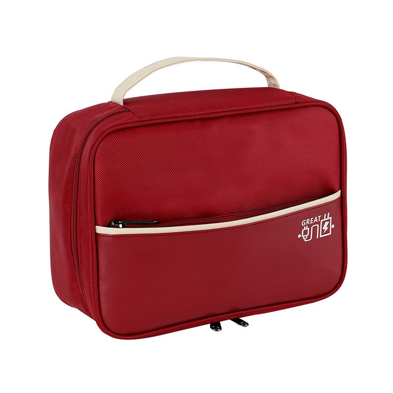 Digital Travel Data Cable Storage Bag