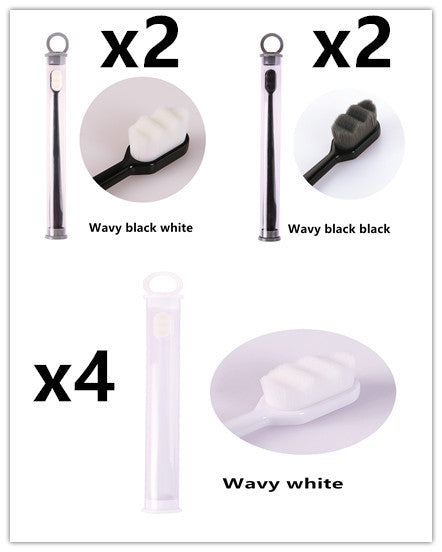 Flat Toothbrushes For Household Use