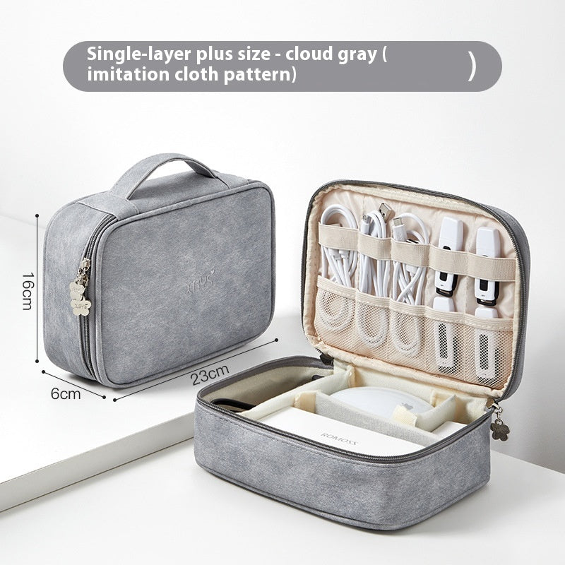 Multifunction Data Cable Storage Bag
