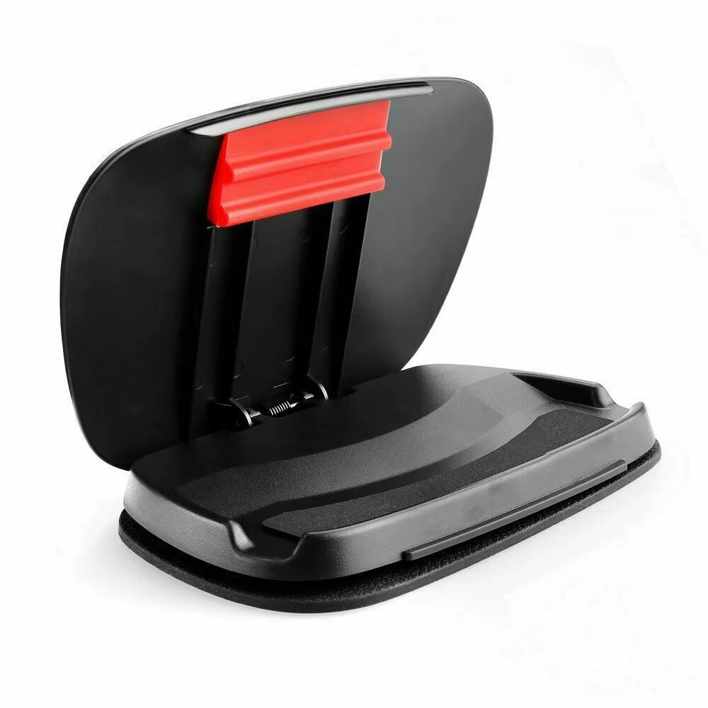 Dashboard GPS Phone Clip Universal Car Mount Phone Holder Stand Black Mobile Phone Bracket Clip-On anti Slip Phone Holder